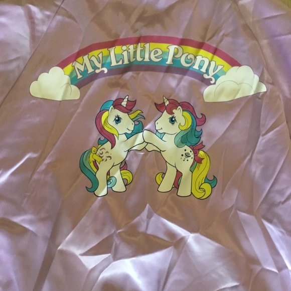 Unique Vintage My Little Pony collection jacket size 2x (18) New - Picture 2 of 4